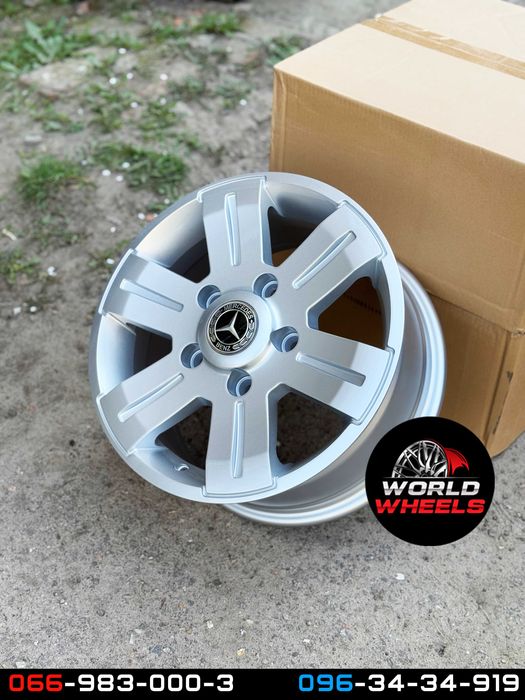 Посилені диски R15 5x130 Mercedes Sprinter Volkswagen LT