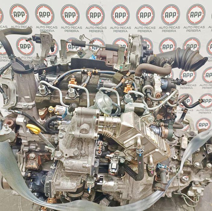 Motor Toyota Auris 2011, 1.4 D4D, referência 1ND-TV TMI P E12, aproximadamente 174800 KMS.