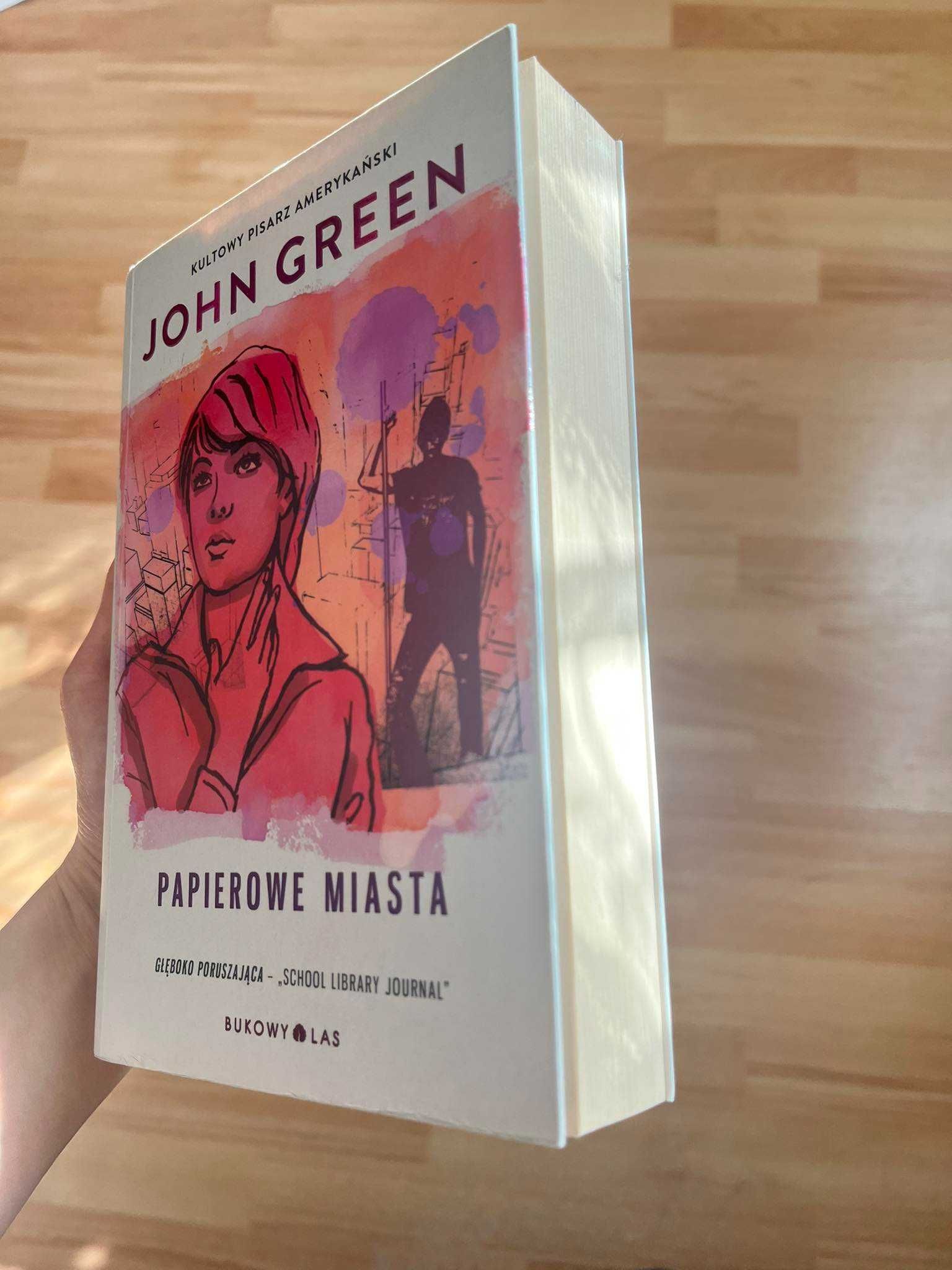 Książka John Green "Papierowe miasta"