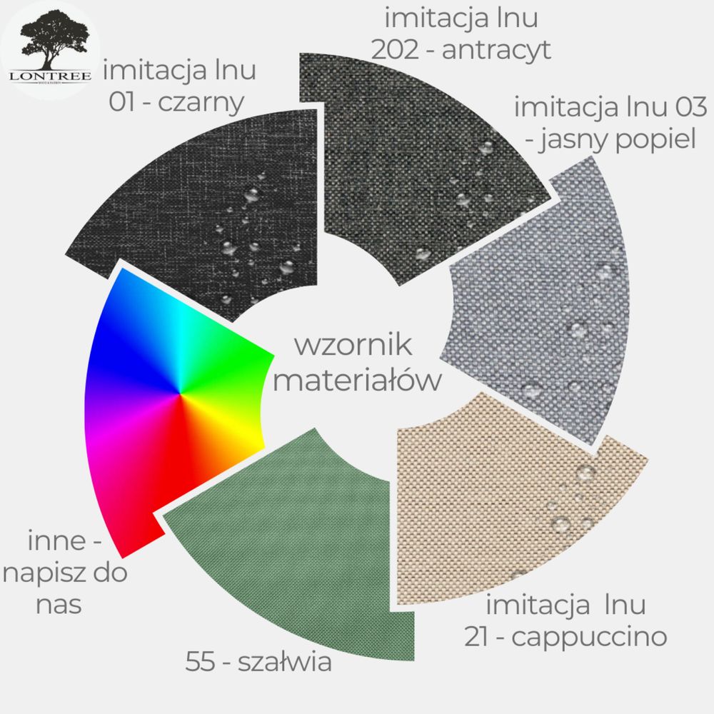 Drewniane meble ogrodowe boho beżowe narożnik