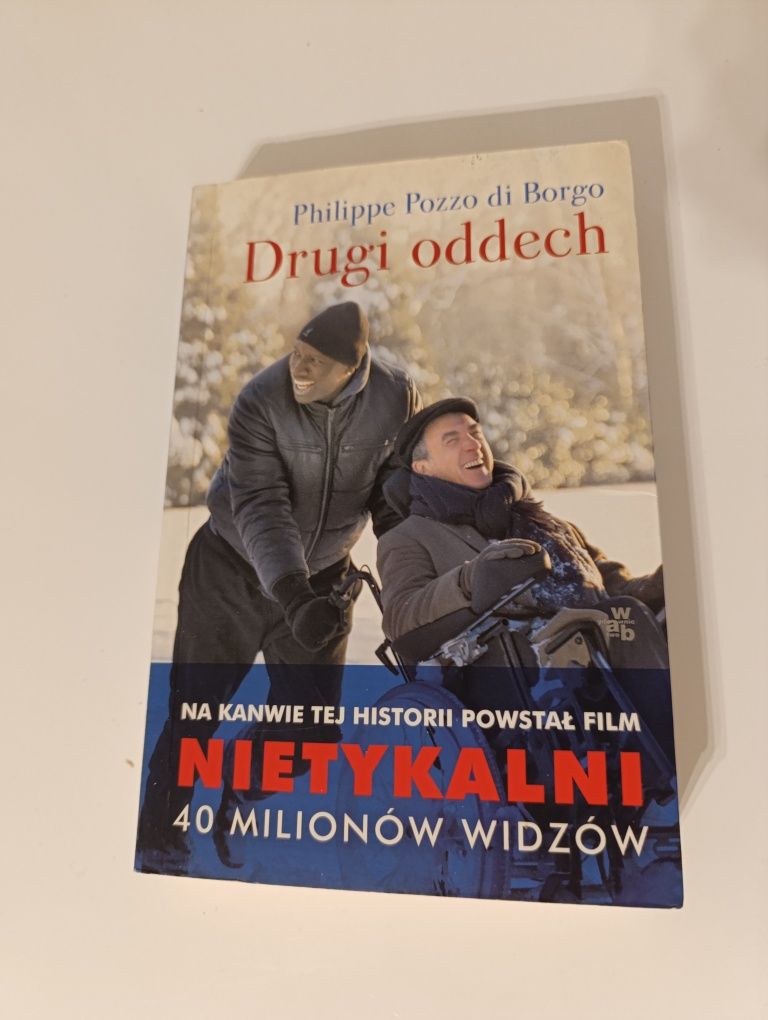 Książki Drugi oddech Nietykalni Philippe Pozo Di Borgo