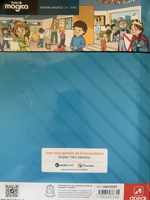 Manual de Português - 4° ano - Pasta Mágica (Areal editores)