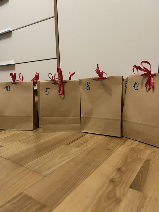 Kalendarz adwentowy dla hobby horse 12 okienek