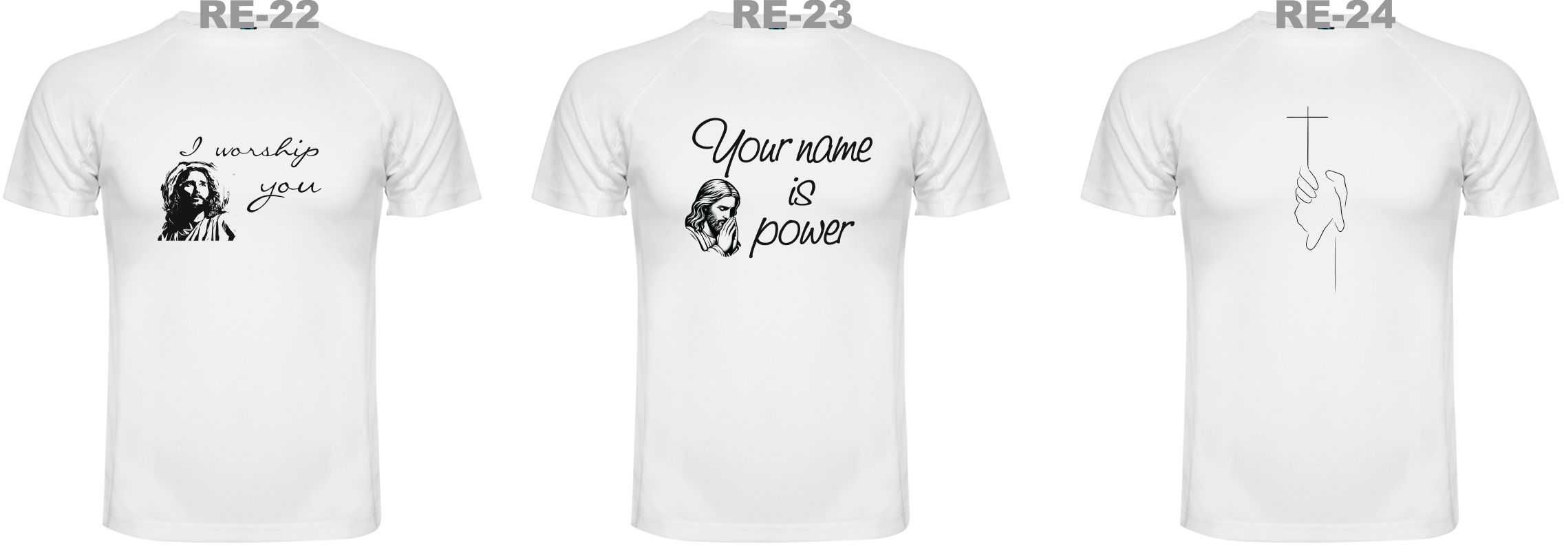 Religijna koszulka męska Bóg Jezus Wiara t-shirt męski rozm. L lub XL