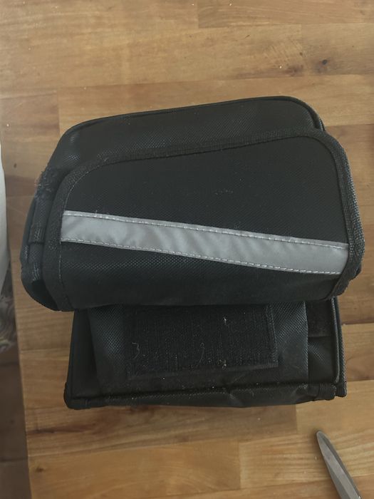 Podwojna saszetka na rower