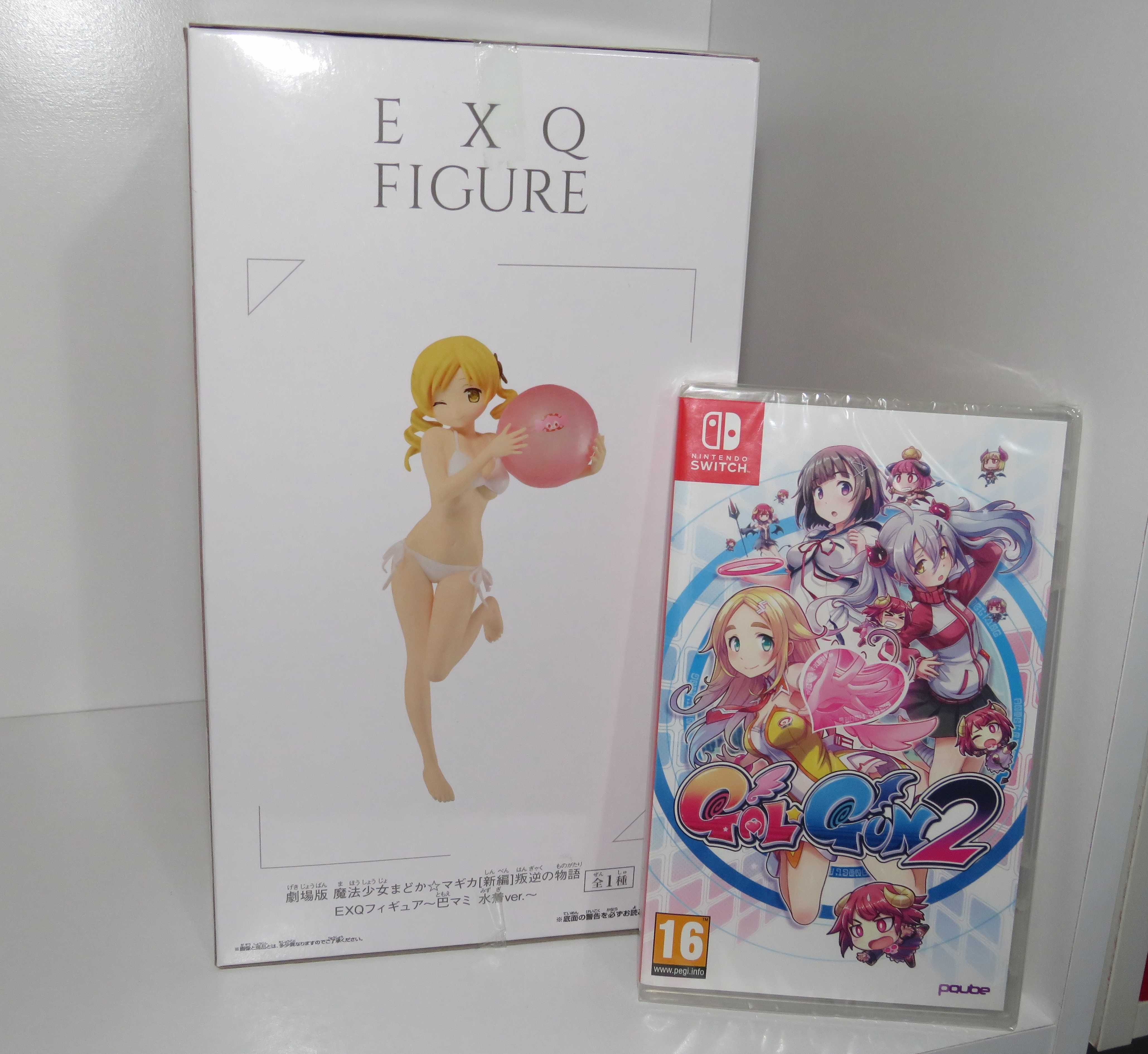 Jogo Gal Gun 2 Nintendo switch + Figura Banpresto NOVO e SELADO