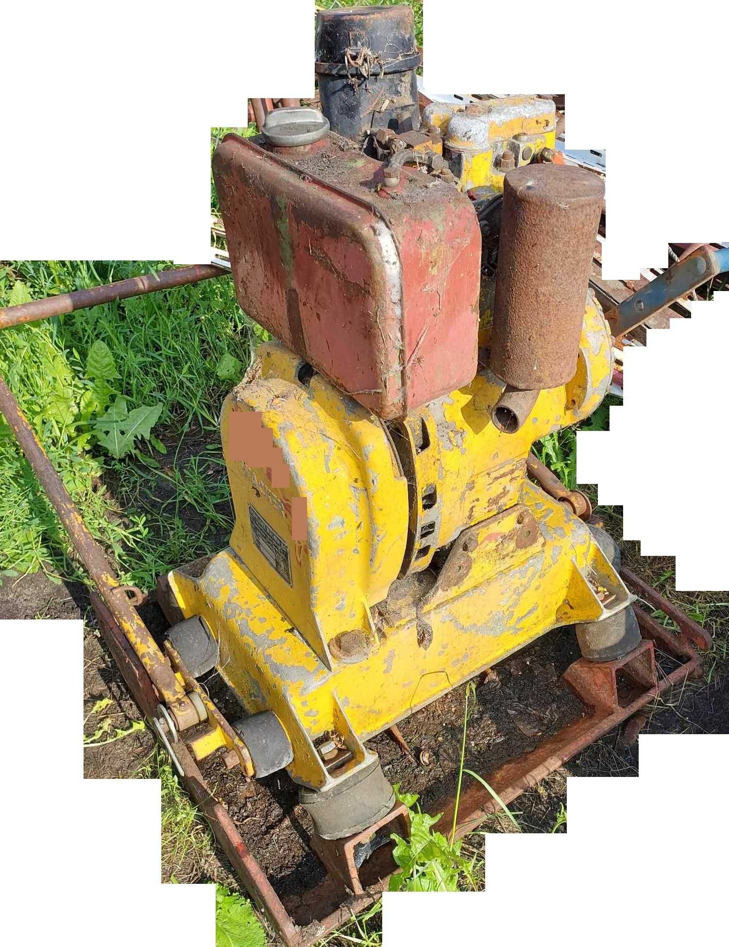 płyta WACKER 200Kg  2 szt stopa korba płyta części