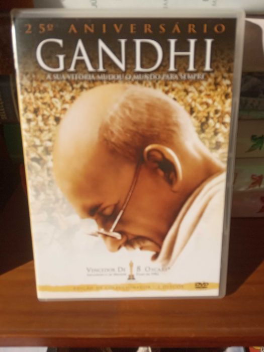 Gandhi DVD - 25 aniversario.Raro