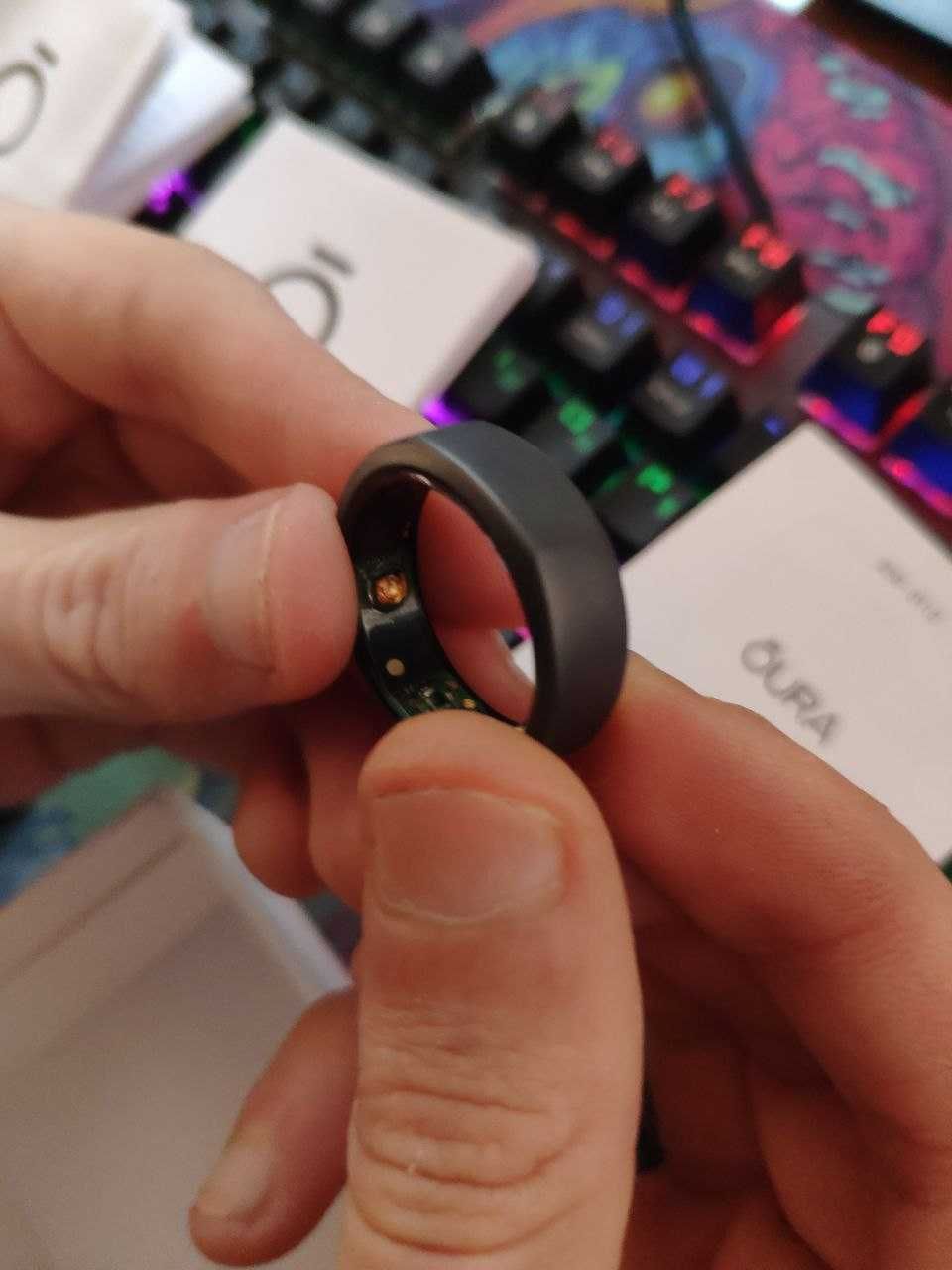 Смарт-кільце Oura Ring Heritage Stealth 12 size (GEN 2)