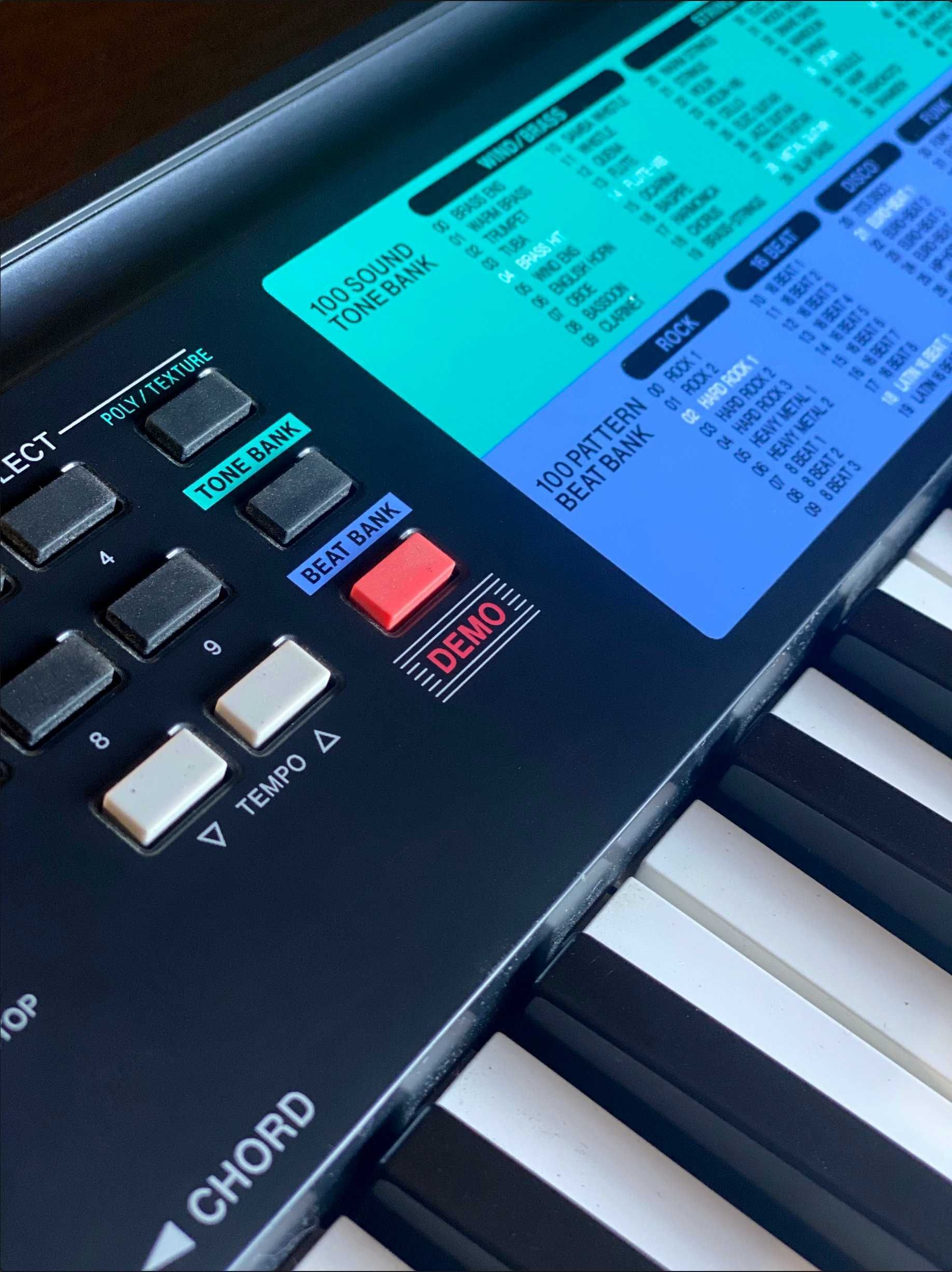 Teclado Casio CA-100 Tonebank | Piano Digital