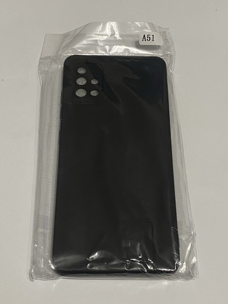 Чехол Samsung A51 / A515 Плотний Протиударний з Мікрофіброю
