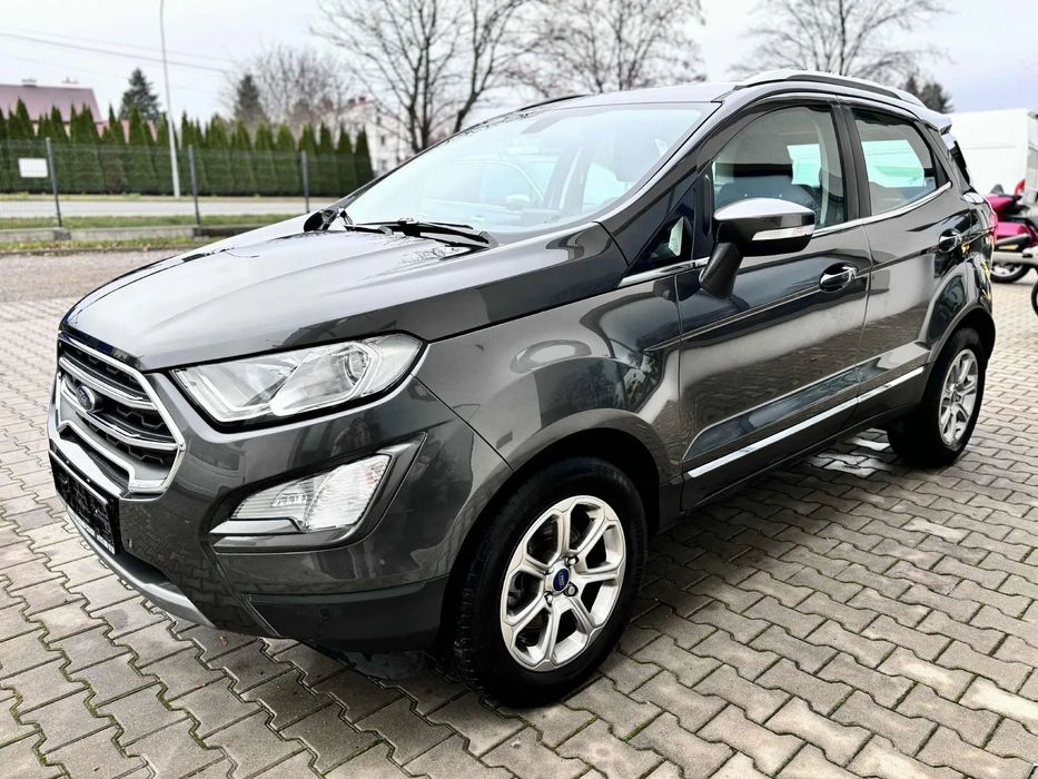 Ford EcoSport Automat/ Niski przebieg/ 125 KM/ FV 23%/ Kamera/ Bezkluczykowy