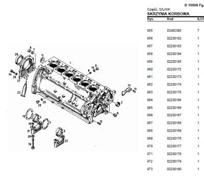 DEUTZ FAHR D 10006 katalog części po POLSKU!