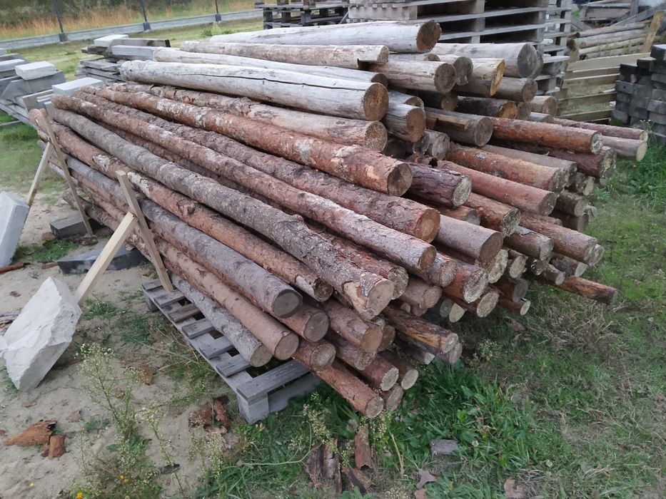 Stemple budowlane sosnowe 3m nowe