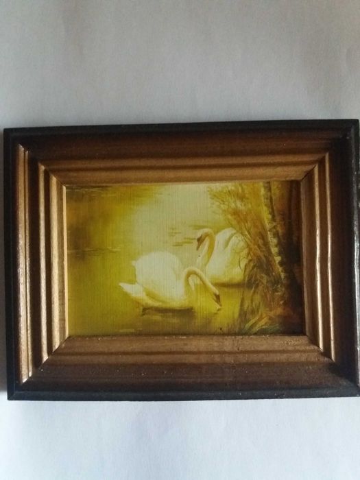 Маленька картина " Лебеді "