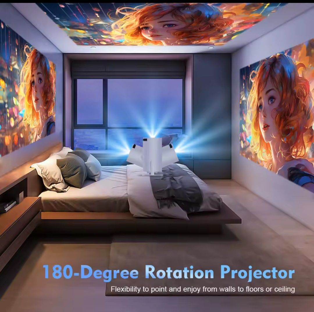 Projector Android Magcubic HY300 PRO HD Suporte 4K Wifi6 *NOVO*