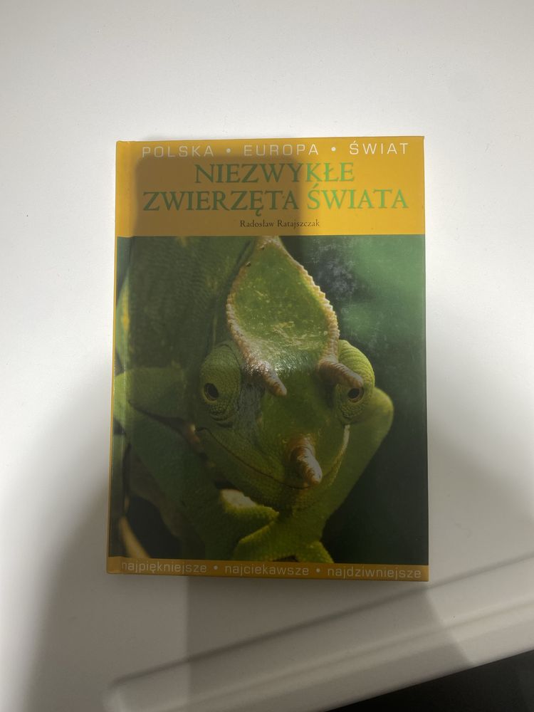 Książka niezwykłe zwierzęta świata