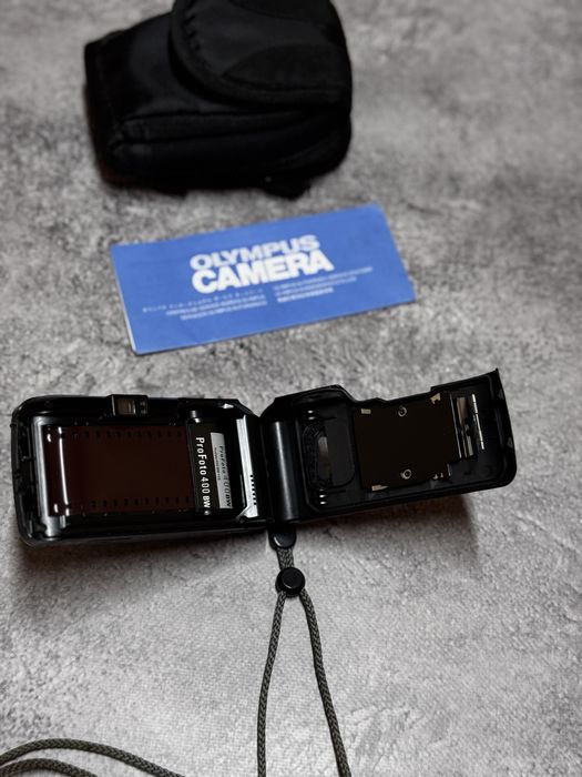 Пленочный фотоаппарат Olympus mju ii zoom 80 black