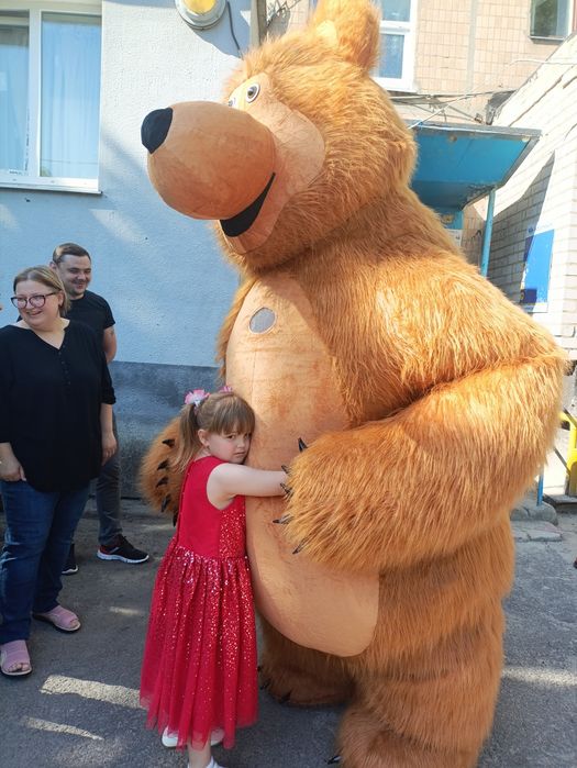 Поздравления от Мишки 1200 и Панды 1200 грн Харьков 260-320 см