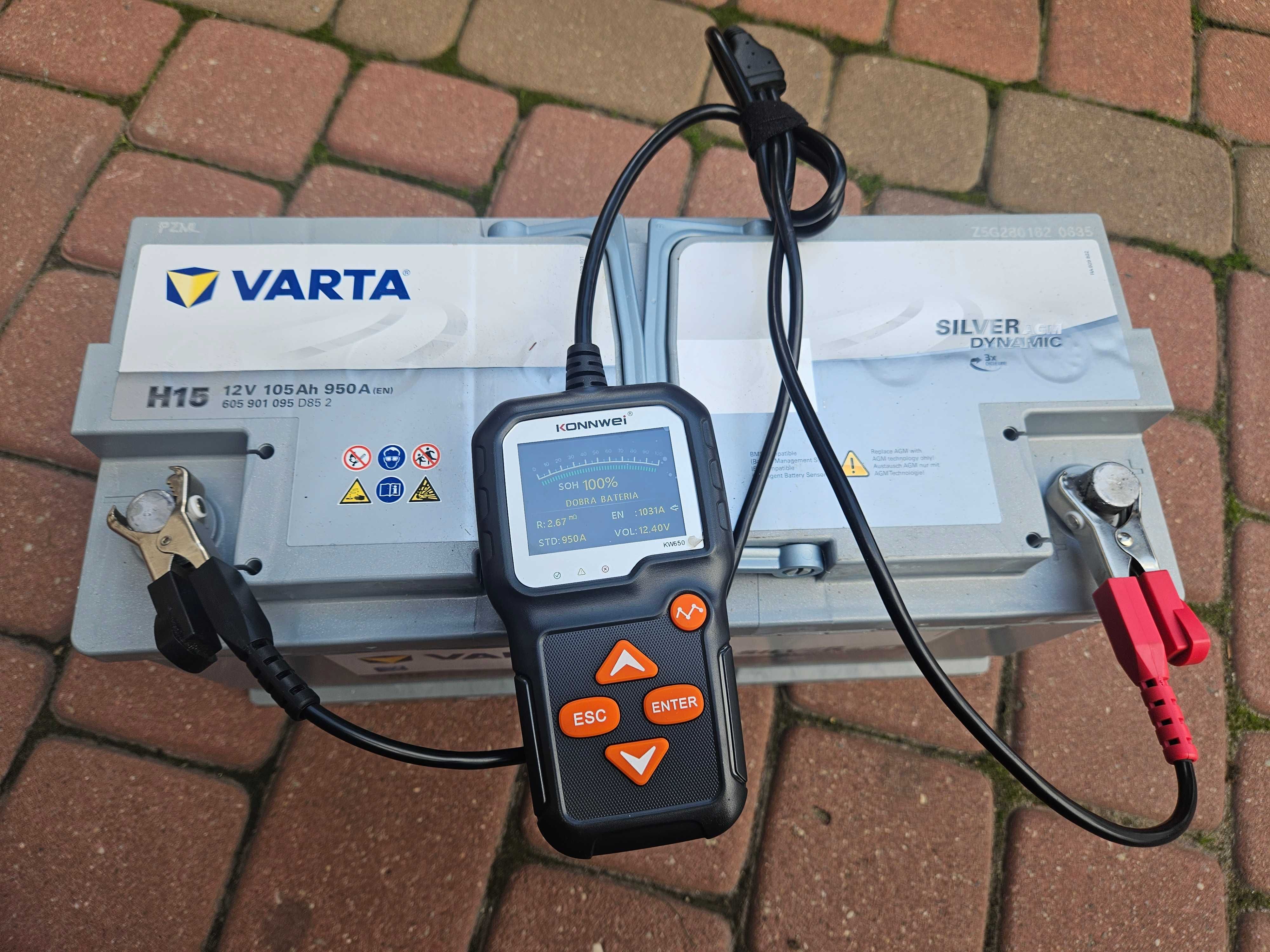 Akumulator VARTA Silver Dynamic AGM 12V 105Ah 950A