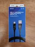 Kabel CL-173 USB-A - Lightning z wyświetlaczem cyfrowym (dla Apple)