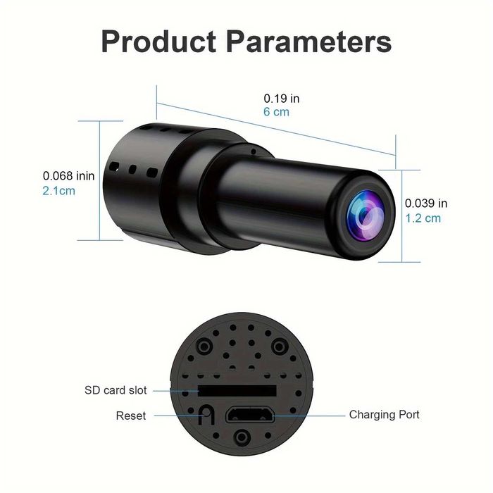 Камера-глазок на дверь HD Wi-Fi для видео наблюдения через телефон