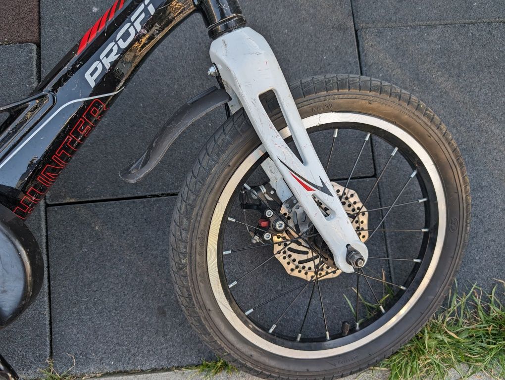 Велосипед двоколісний дитячий 16 дюймів (магнез.рама, дискове гальмо)