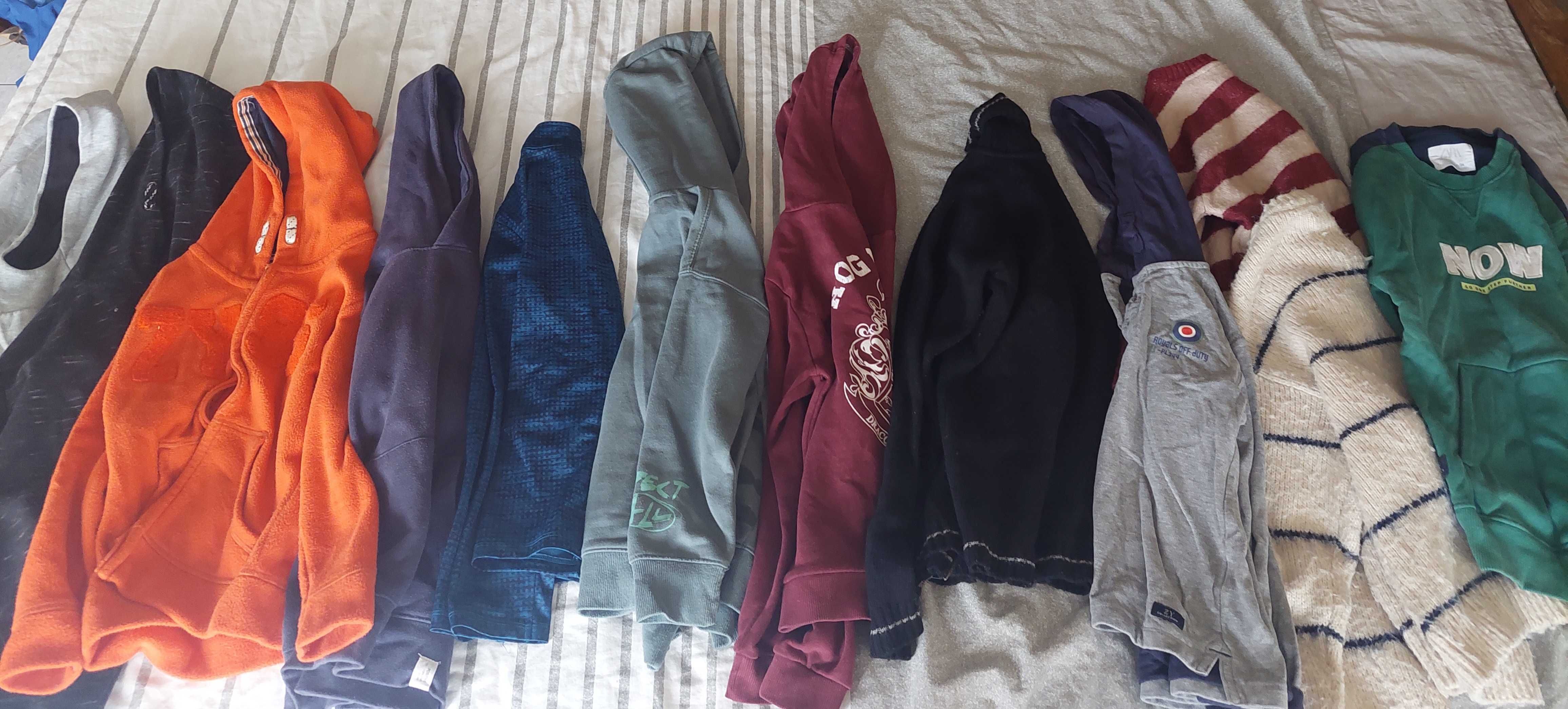 Lote roupa menino 7/8 anos -  65 peças, bom estado