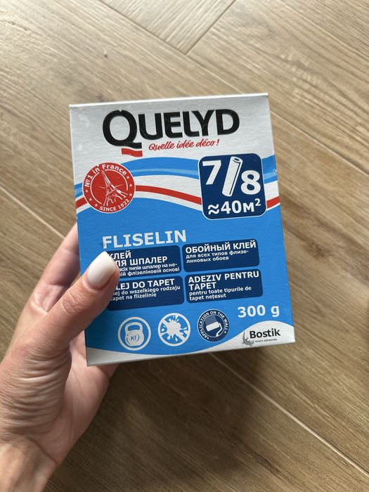 Клей для флизелиновых обоев Quelyd Fliselin
