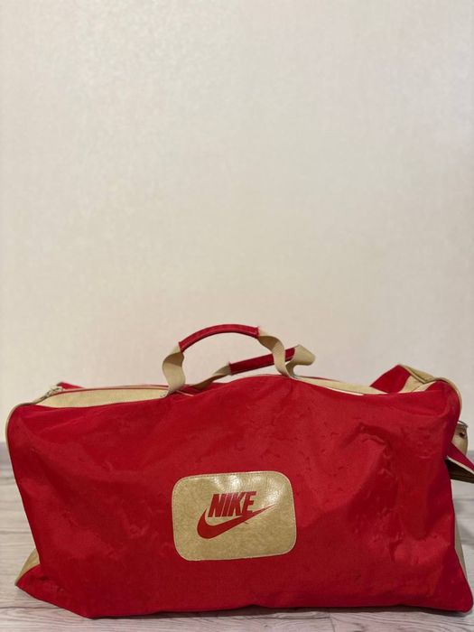 Вінтажна сумка Nike 1970-80-х, orange label era, Duffle Bag