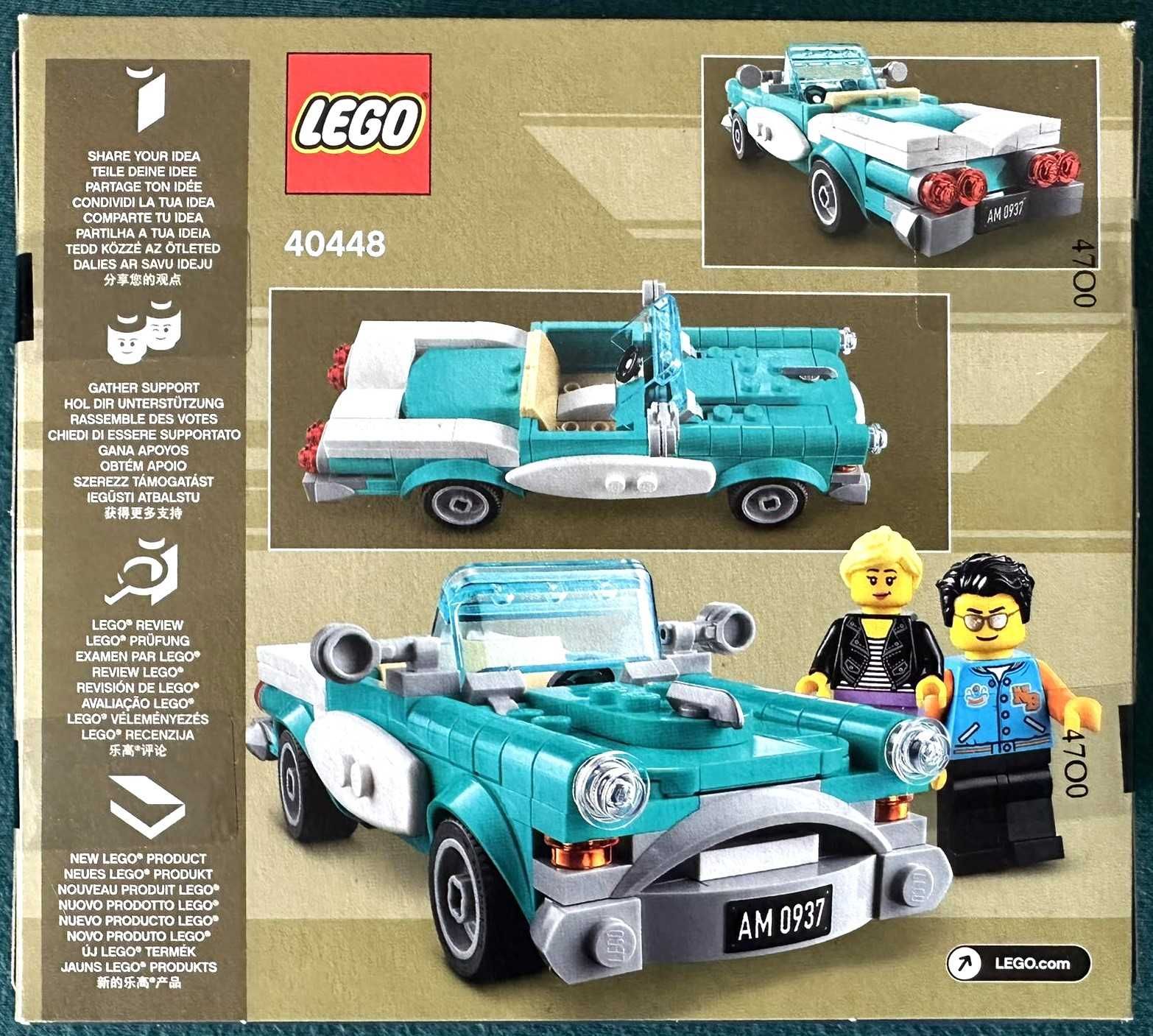 LEGO 40448 Ideas - Zabytkowy samochód Nowy MISB