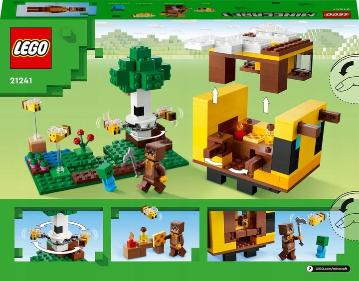 Lego Minecraft Pszczeli Ul 21241