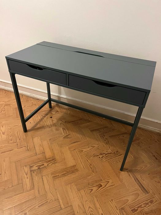 secretária alex ikea verde