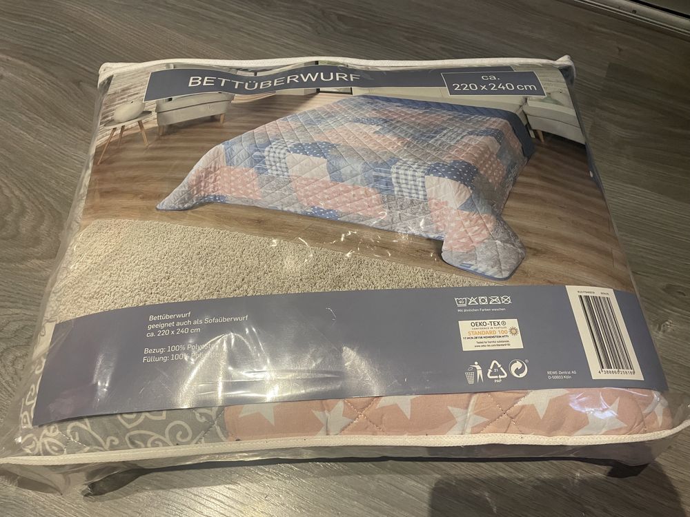 Narzuta 220x240 niemiecka bardzo dobra jakosc -nowa-