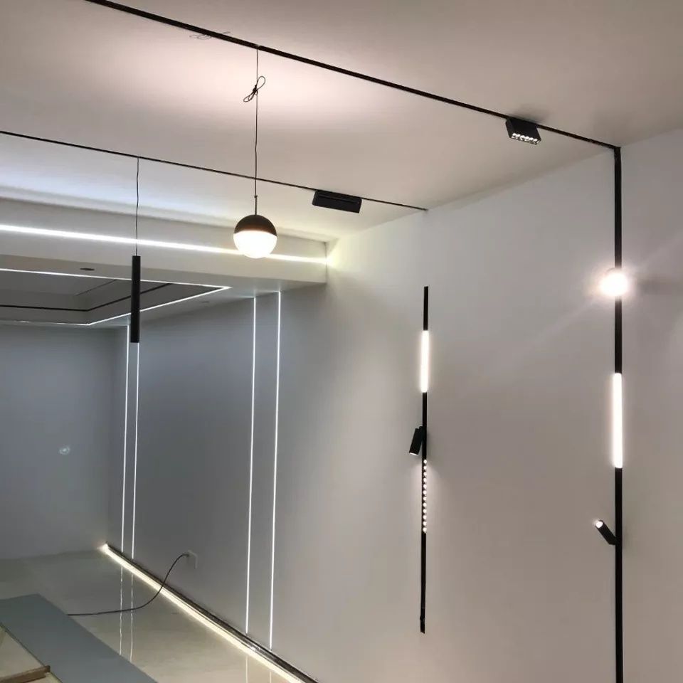 Магнітний трековий світильник LED 10W, 4000K, 48В