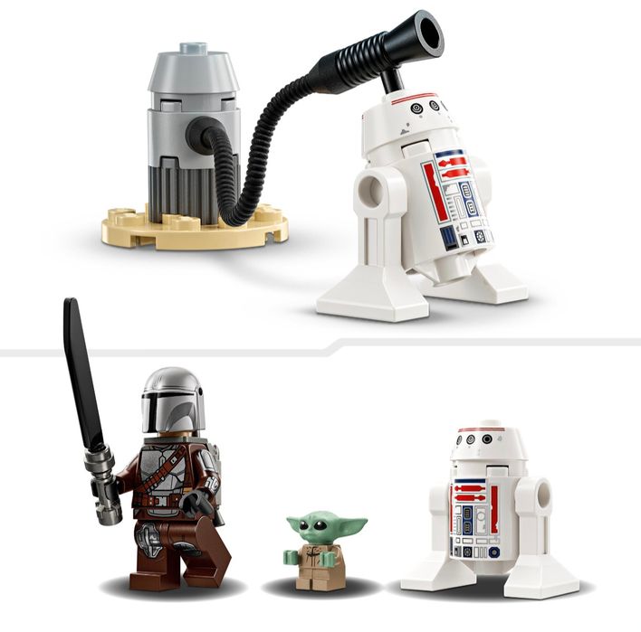 LEGO Star Wars 75410 Myśliwiec N-1 Mando i Grogu