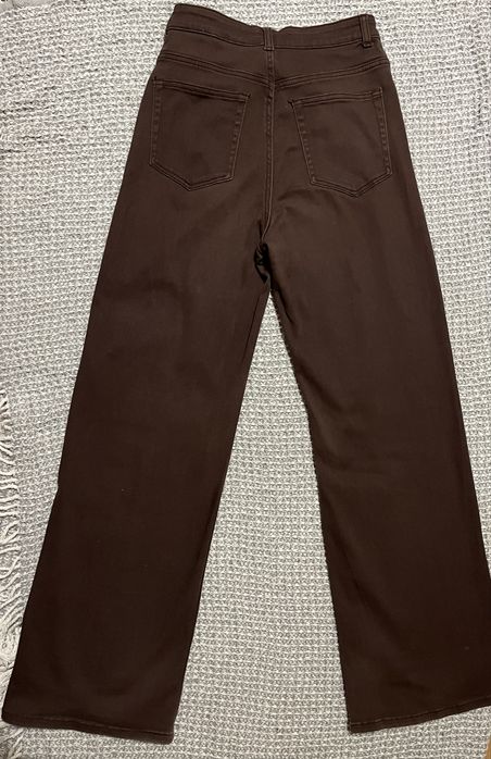 Прямі широкі джинси