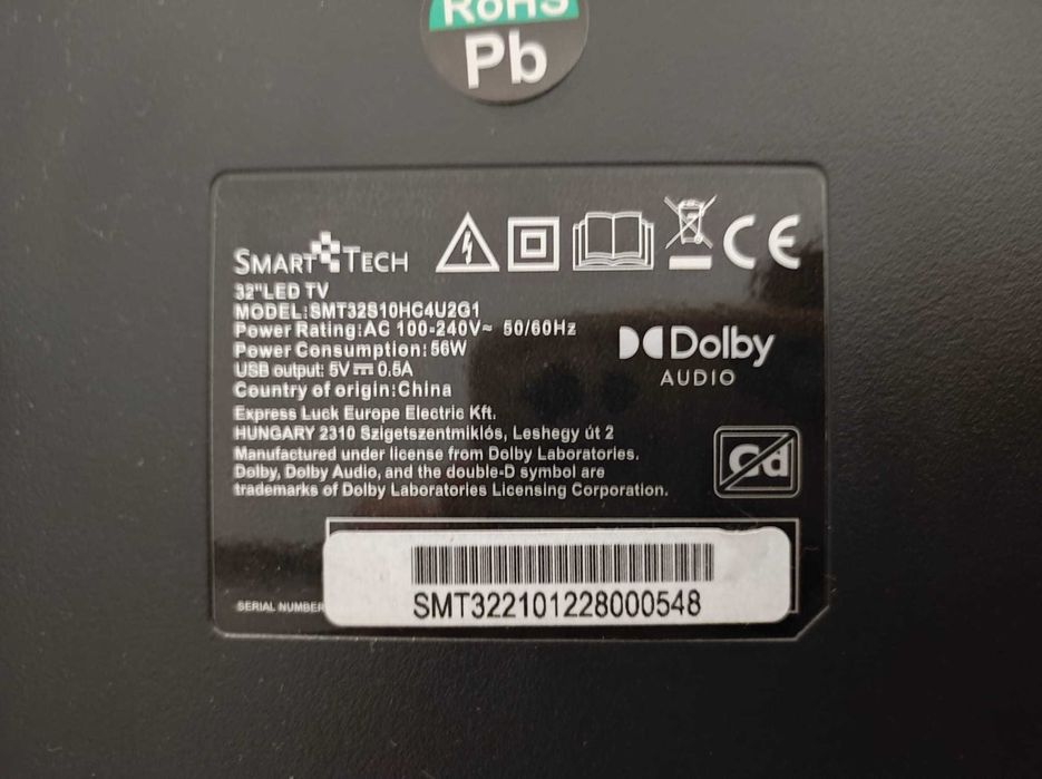 Smart Tech 32″ - Smart TV HD Android