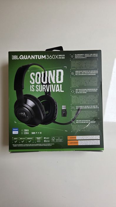 Słuchawki bezprzewodowe JBL Quantum 360X Wireless