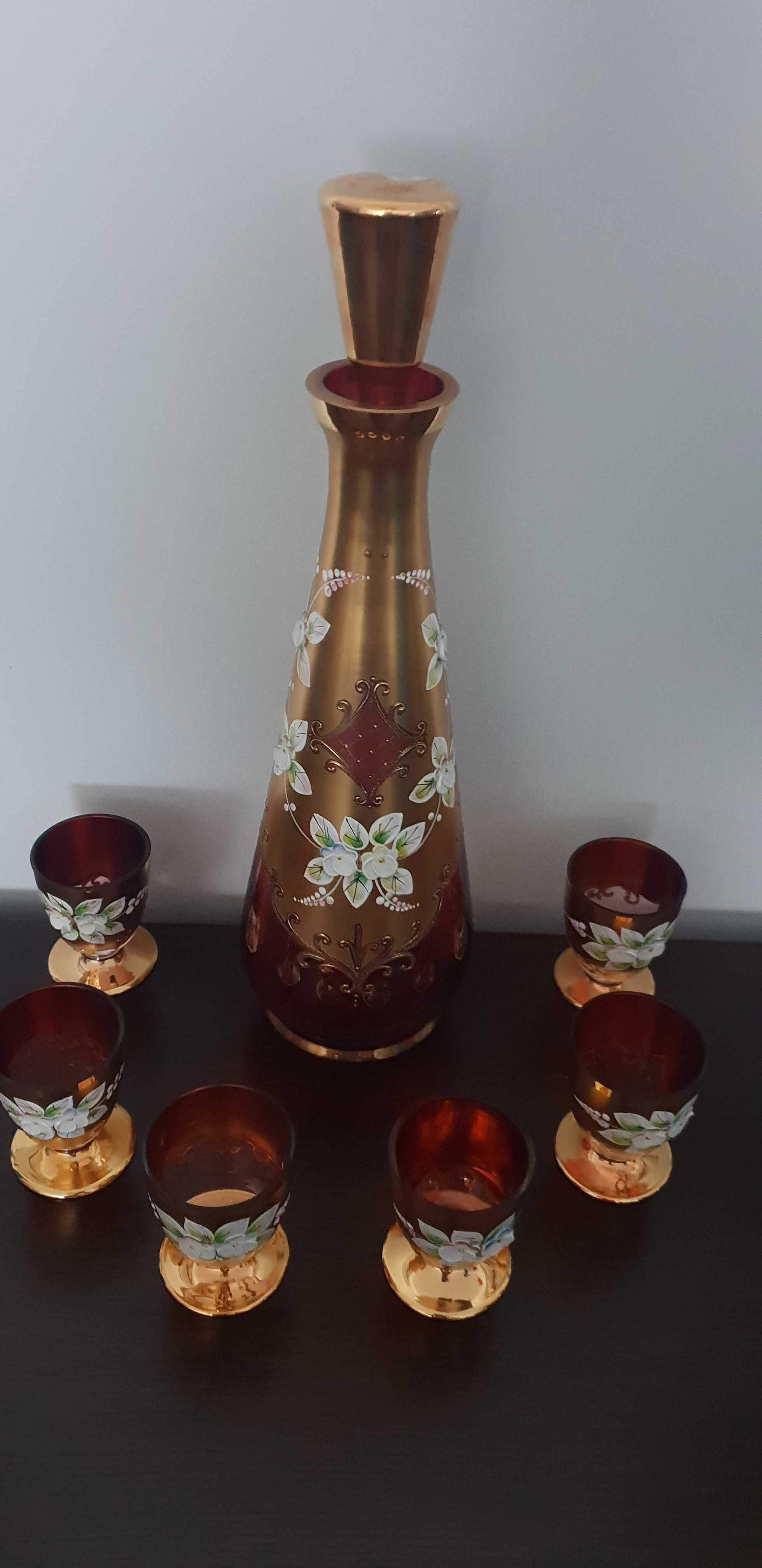 Conjunto de licoreira mais 6copos