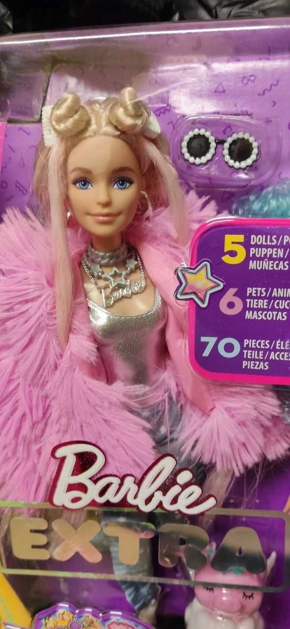 Набір ляльок Барбі Екстра 5 штук Barbie Extra HGB61 Набор кукол Барби