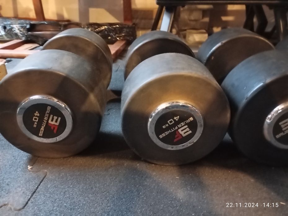 Hantle 40kg 45kg 50kg Bauer fitness