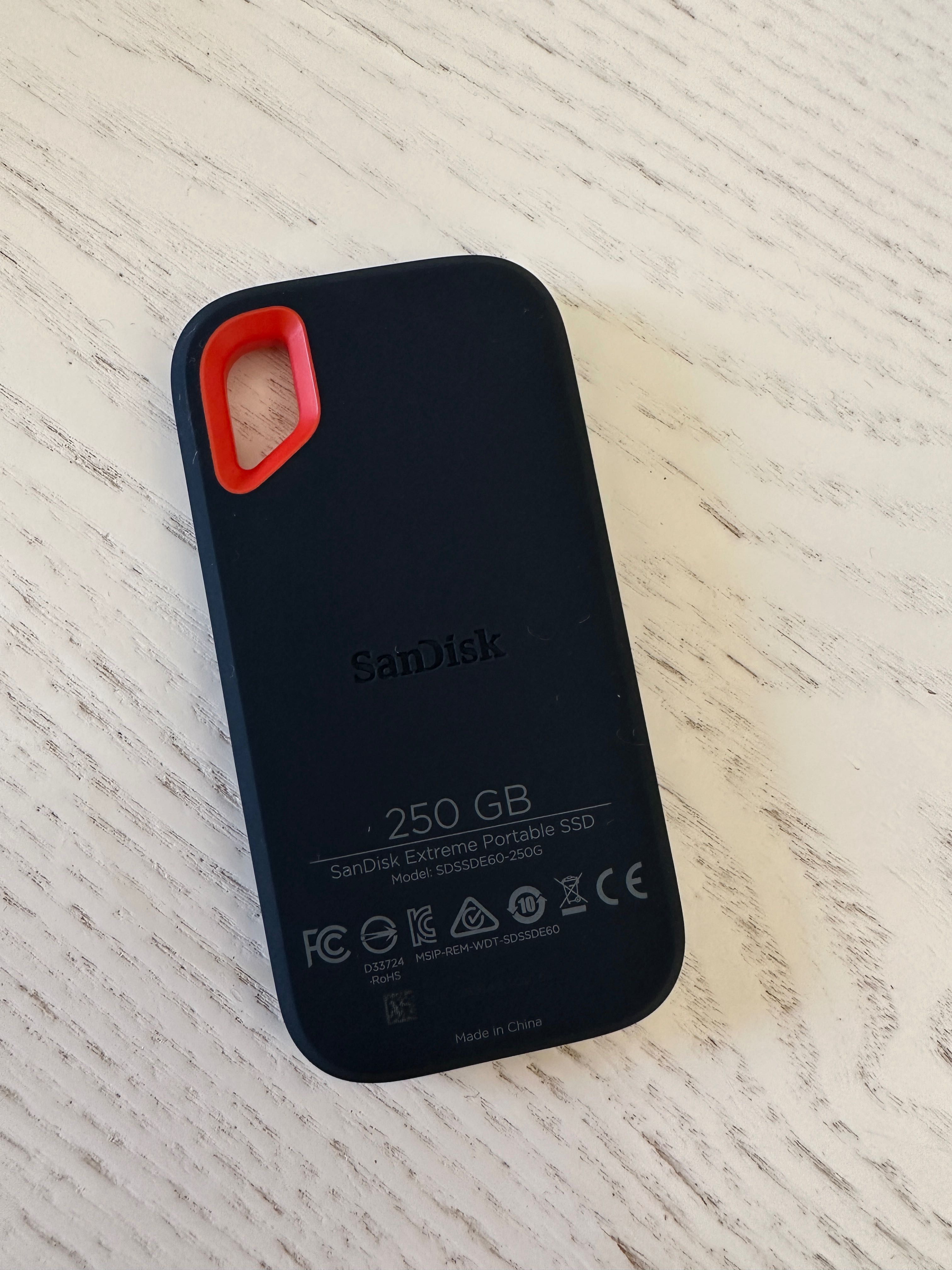 SSD SanDisk Extreme Portable 250GB