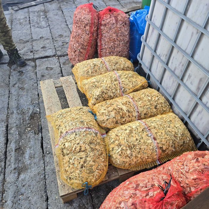 Zrębka opałowa workowana