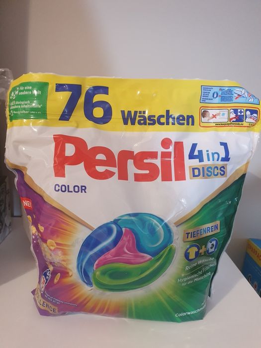 Niemieckie Kapsułki Persil 4in1 Kolor 76szt