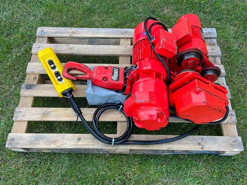 Wciągnik 2T SEW suwnica wciągarka demag elektrowciąg wyciągnik wyciag