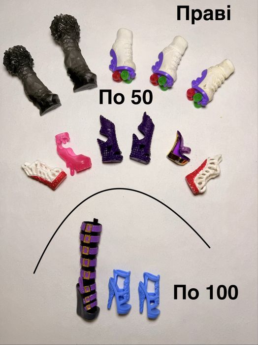 Взуття для монстер хай