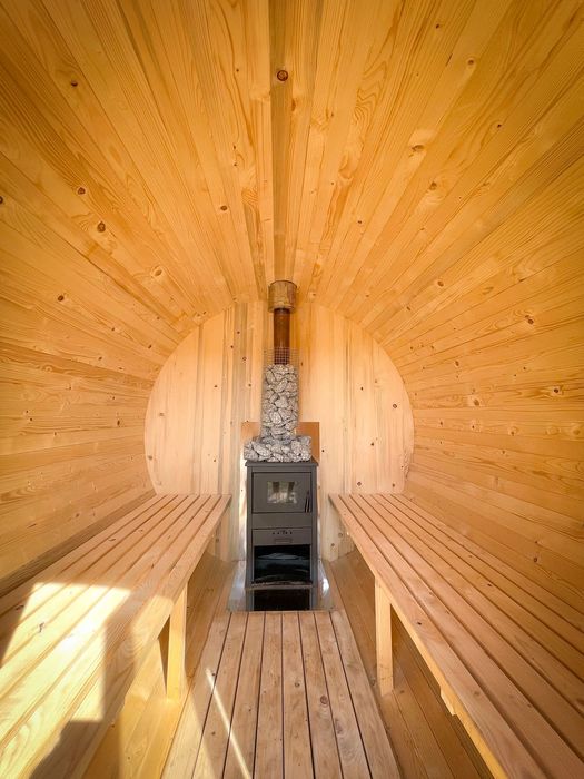 Leśny Domek - na wynajem, w cichej okolicy z sauną i ruską balią