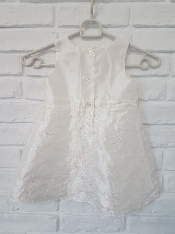 Biała sukienka 12-18m 86 cm