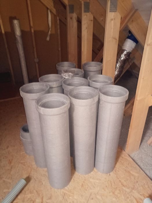 Rura EPS PEFLEX 1m fi wew. 200mm/ fi zewn. 250mm